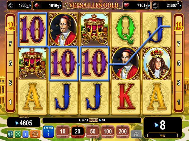 Versailles Gold Slot Machine