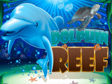 Dolphin Reef slots machine logo