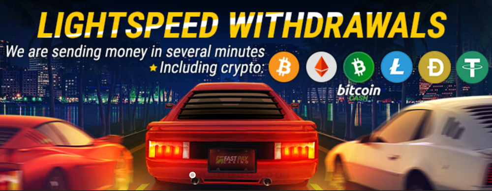 Fast pay crypto withdrawal