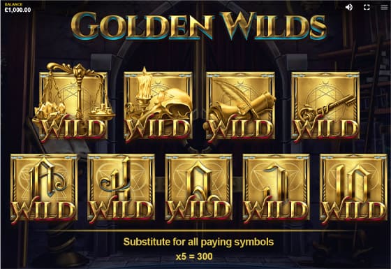 Aurum Codex Slot Golden Wilds