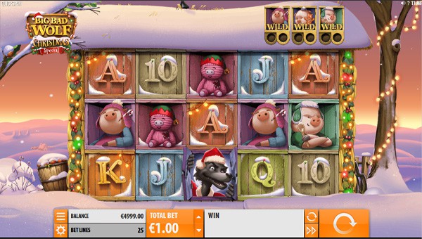 Big Bad Wolf Christmas Special Slot Machine