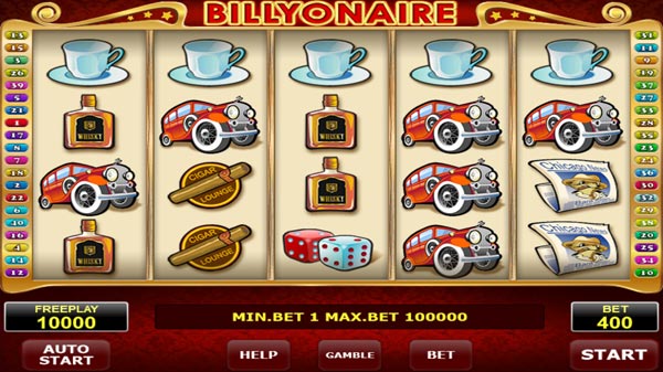Billyonaire Slot Machine