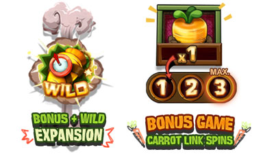 Bonus Bunnies Slot Symbols