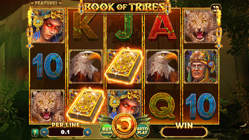 Book of Tribes Slot Reels