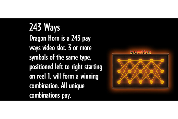 Dragon Horn Slot Paylines