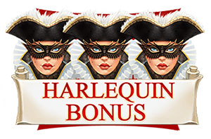 Harlequin Carnival Slot Free Spins Symbol