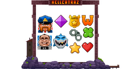Hellcatraz Slot Symbols