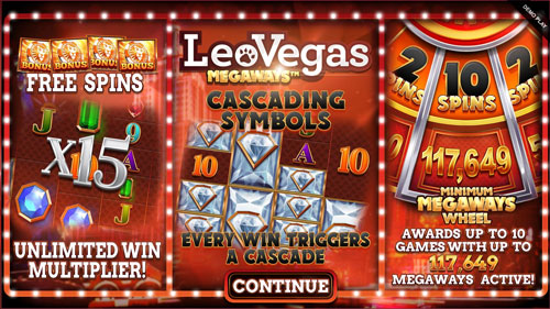 LeoVegas Megaways Slot Features