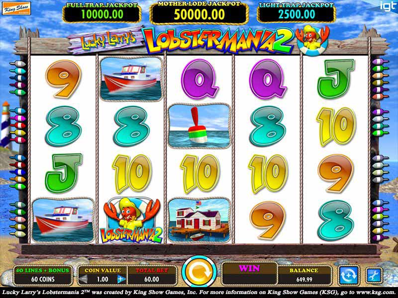 Lucky Larry's Lobstermania 2 Slot Online