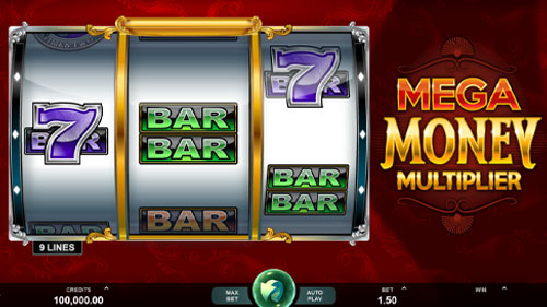 Mega Money Multiplier Slot Reels