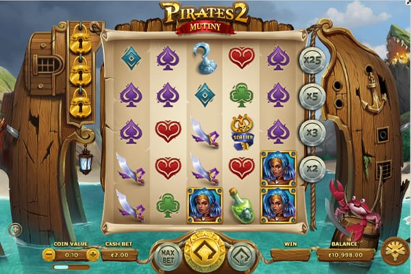Pirates 2 Mutiny Slot Online