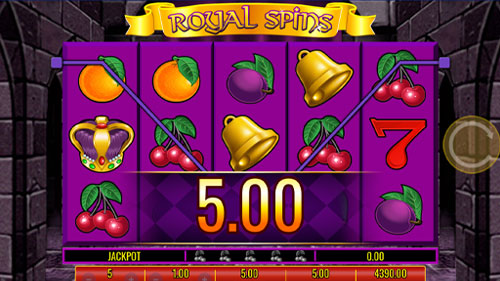 Royal Spins Free Slot Win