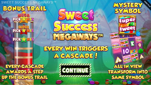 Sweet Success Megaways Slot Features