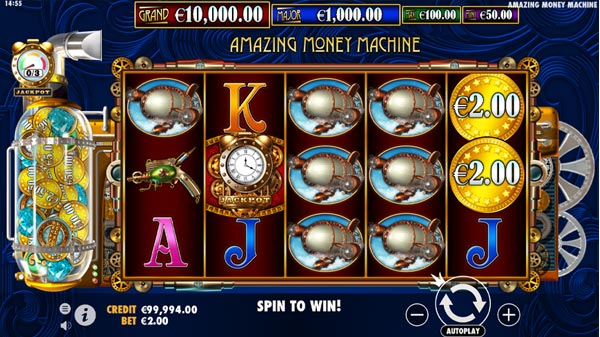 Amazing Money Machine slot game