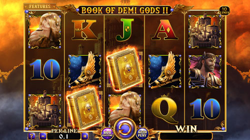 Book of Demi Gods 2 Slot Reels