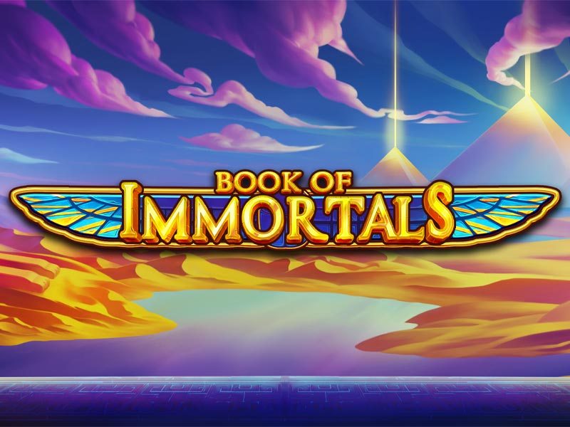 Book of Immortals Free Slot Logo