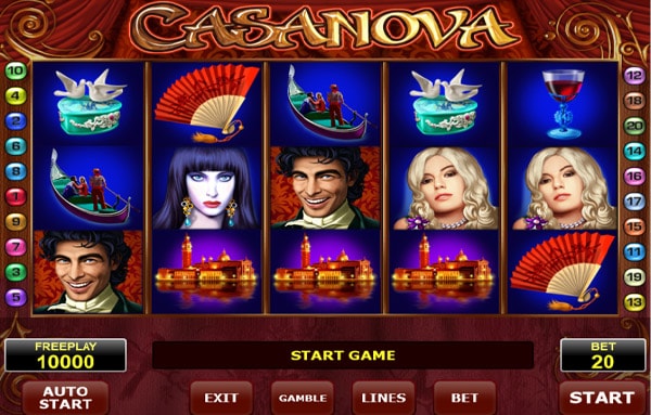 Casanova Slot Online