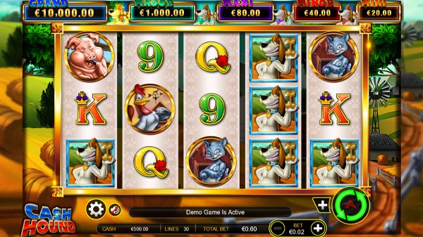 Cash Hound Slot Online