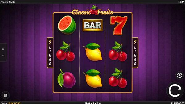 Classic Fruits Slot Online