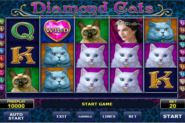 Diamond Cats Slot Online