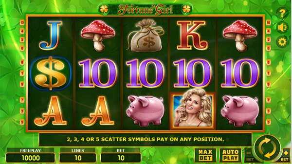 Fortune Girl Slot Machine
