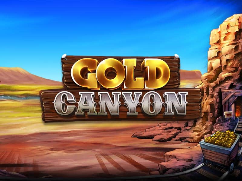 Gold Canyon Betsoft Slot Logo
