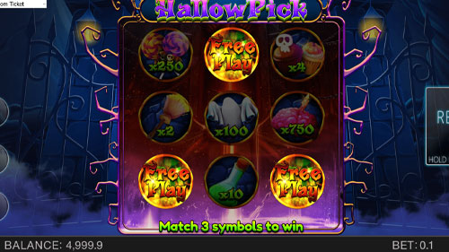 Hallow Pick Slot Free Spins