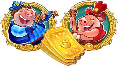 Oink Country Love Slot Symbols