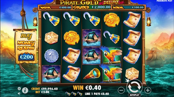 Pirate Gold Deluxe Slot Free