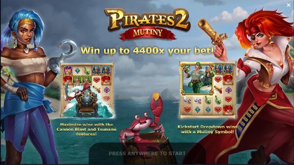 Pirates 2 Mutiny Slot Machine