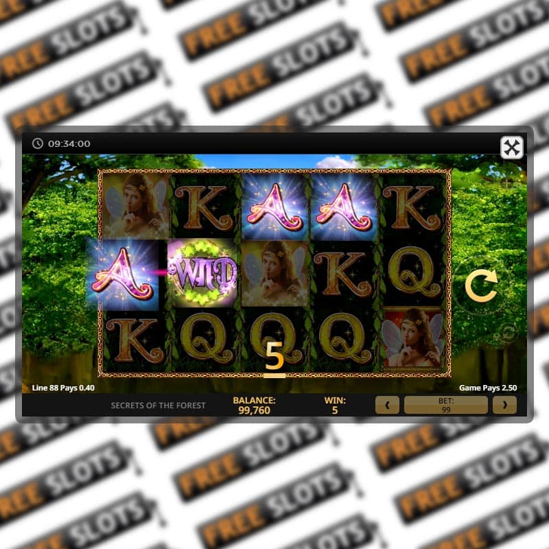 Secrets Of The Forest Slot Machine