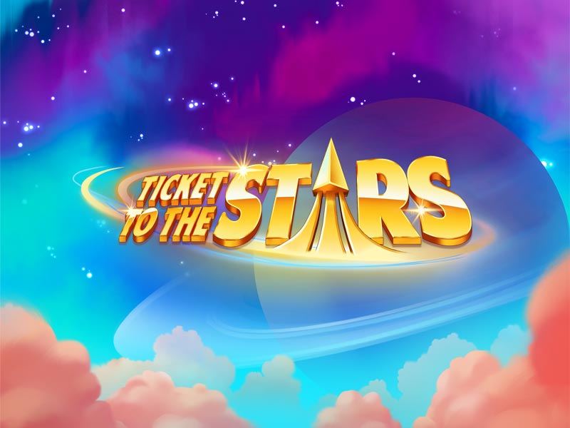 Ticket to the Stars Quickspin Slot Logo