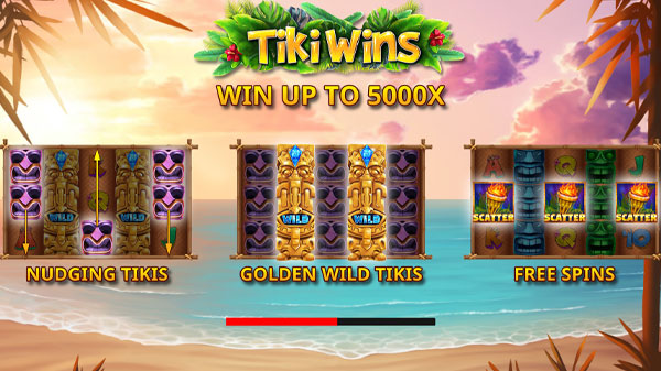Tiki Wins Slot Features
