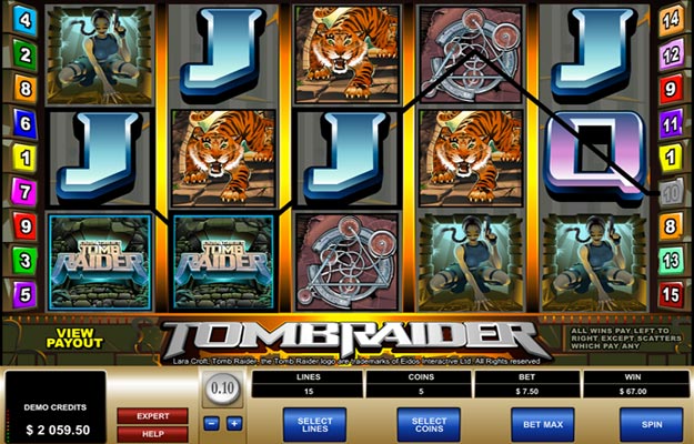 Tomb Raider Slots Free Online Game