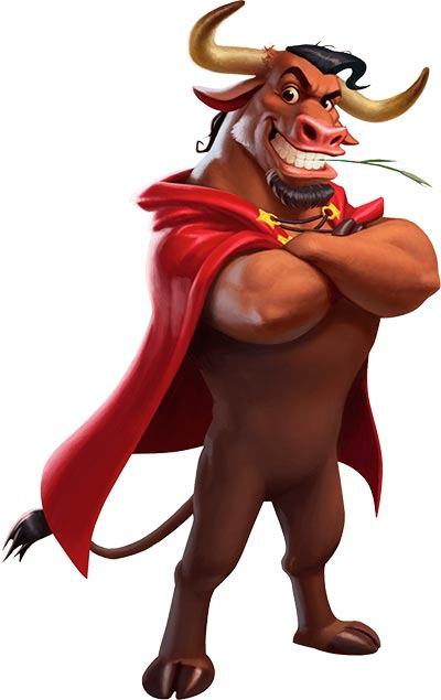 Wild Toro Slot Character