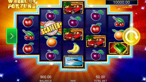 Wheel of Fortune Online Slot Reels