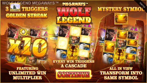 Wolf Legend Megaways Slot Features