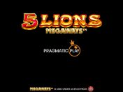 5 Lions Megaways Slot Online