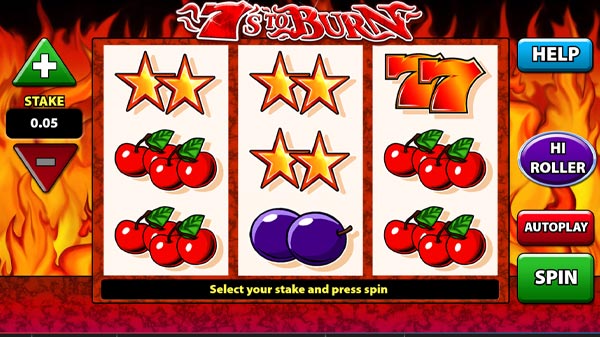 7s to Burn Slot Machine