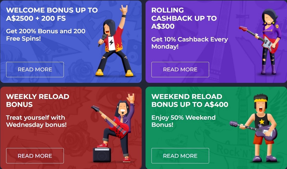 Rolling Slots casino Bonuses Promotions