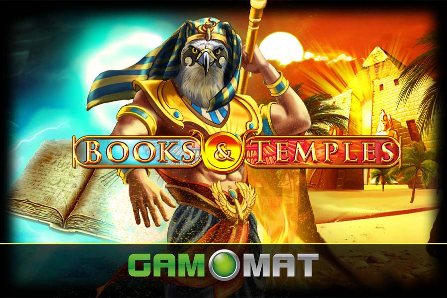 Books and Temples Slot Featured Image