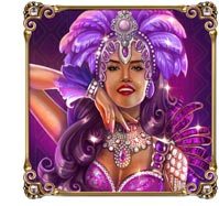 Carnaval Forever Violet Dancer Symbol Free Slots
