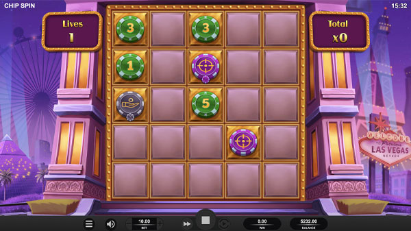 Chip Spin online slot bonus game