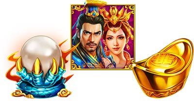 Dragon and Phoenix BetSoft Slot Symbols