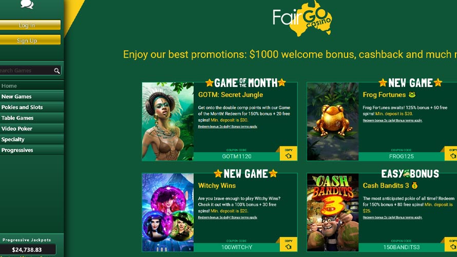 FairGo Casino Promotions