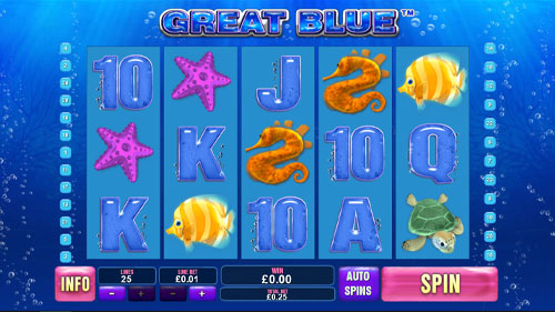 Great Blue Slot Win