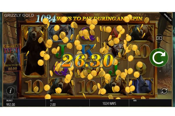 Grizzly Gold Slot Payout