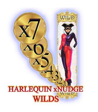 Harlequin Carnival Slot Bonus Symbols