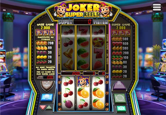 Joker Super Reels Slot Machine