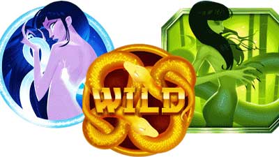 Legend of the White Snake Lady Slot Symbols